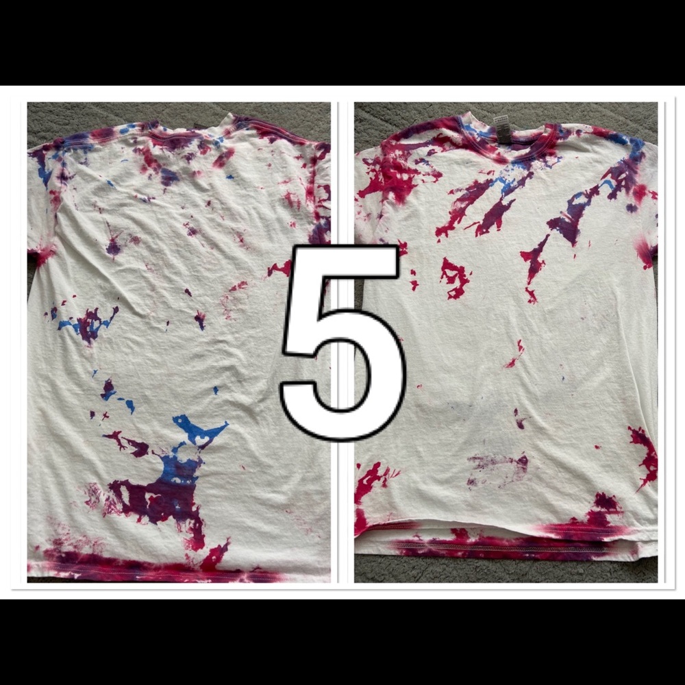 Hand Dyed Tie Dye T-Shirt Medium